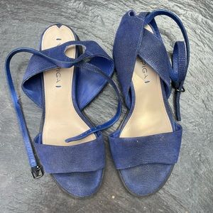 Via spiga blue gladiator sandals sz 7